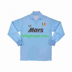 Billige Fotballdrakter SSC SSC Napoli 1991 Retro Hjemmedraktsett 1990 Langermet